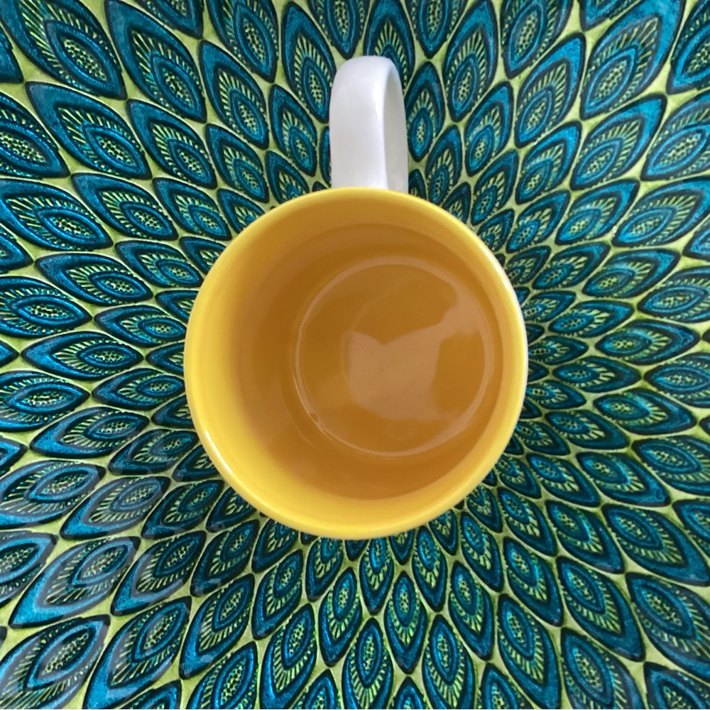 Cat Lady Rise & Shine mug NWOT sunrise - Picture 3 of 3